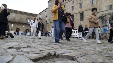 La afluencia de peregrinos y visitantes comienza a incrementarse