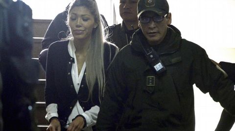 Gabriela Zapata, expareja de Evo Morales