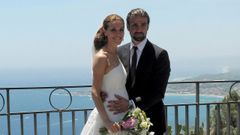 Raquel Sanchez Silva y Mario Biondo en su idlica boa en Sicilia en junio del 2012