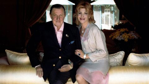 Tita Cervera junto a su marido, el barnHans Heinrich von Thyssen-Bornemisza