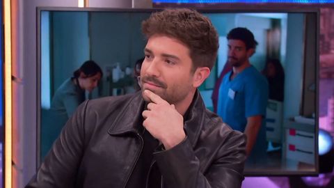 Captura de la entrevista de Pablo Alborn en el programa de Pabo Motos