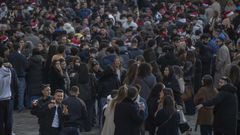 Tardeo navide�o en Santiago