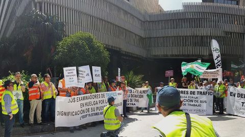Concentración de examinadores de Tráfico.Concentración de examinadores de Tráfico