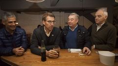 Alberto N��ez Feijoo durante el �ltimo d�a de campa�a electoral en Lugo.