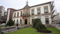 Casa do Concello de Vilagarcía de Arousa, en la plaza de Ravella