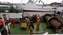 Un arrastrero que faena en Gran Sol (foto de archivo)