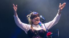 Rozalén, en su concierto de Castrelos