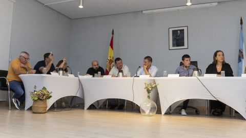 Imagen de archivo de un pleno en Fisterra