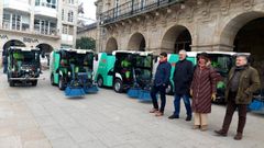 Lara Mndez present las nuevas barredoras elctricas de la ciudad