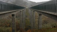 El viaducto frreo de Teixeiras, en Laza