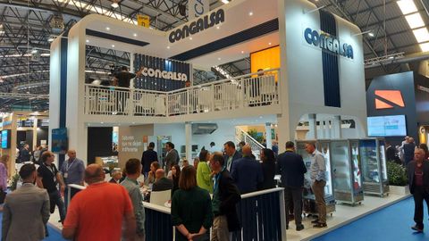 Expositor de Congalsa en Conxemar