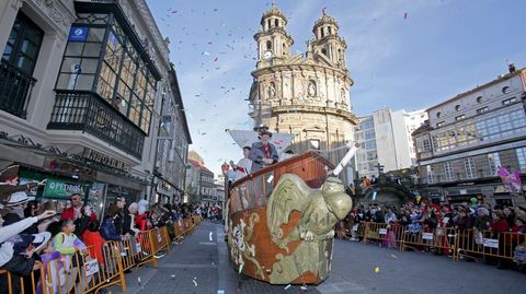 Desfile de Carnaval en Pontevedra