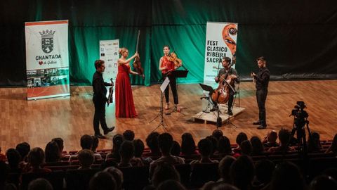 Un concierto de la anterior edici�n del festival, ofrecido en Chantada