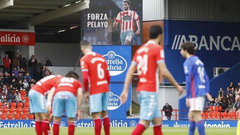 Homenaje a Pelayo Novo en el Lugo - Oviedo