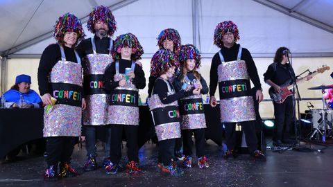 Concurso infantil y familiar de choqueiros en Monte Alto