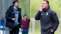 Jorge Men�ndez, a la izquierda, y Jaime Arias, a la derecha