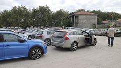 El aparcamiento, en una imagen de ayer, tiene capacidad para 250 veh�culos y se llena a diario.