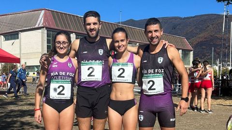 El conjunto de relevos mixto de la entidad focense