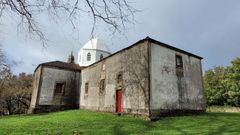 Templo de Vilouchada, en Trazo