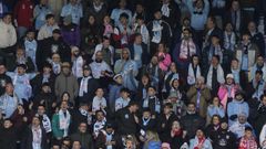 Aficionados del Celta, en un desplazamiento de la presente temporada, el de Mendizorrotza.
