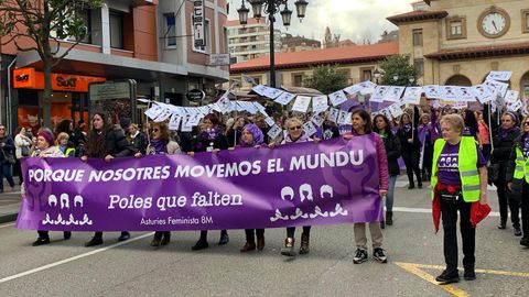 Manifestaci�n del 8M en Oviedo