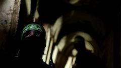 En el interior de los t�neles de Gaza