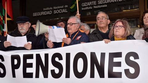 Manifestaci�n en Bilbao.