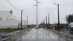 Vista de una de las zonas de reciente construcci�n en el pol�gono de Vilalba