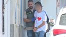 El joven acusado del asesinato de Mateo en Mocej�n fue trasladado por la Guardia Civil al juzgado para prestar declaraci�n.