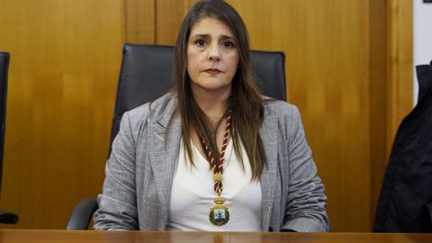 Regina Bahamonde, concejala del PP en Ribadavia.