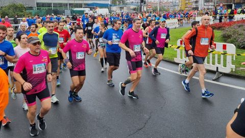 Carrera de San Martiño en Ourense.