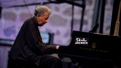 Abdullah Ibrahim actuando en el Festival de Jazz de San Sebasti�n 2025