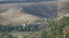 Vi�edo de Rectoral Amandi en la ladera de la N-120, en Quiroga.