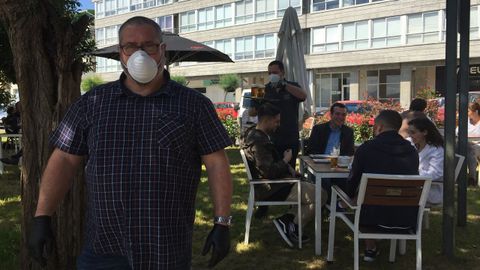 Hugo Genuaro, del Mercado del Puerto, en Sada