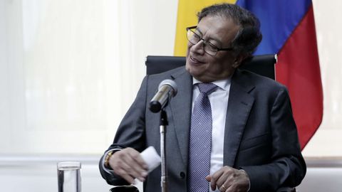 El presidente de Colombia, Gustavo Petro.