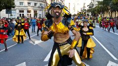 Desfile de Carnaval del 2025  en Vigo, que discurri� por Garc�a Barb�n