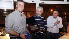 Castro, durante la cena de despedida con la que lo homenajearon sus compa�eros de filas