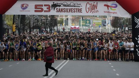 Ms de 7.000 atletas se han inscrito para participar en la 53 edicin de la San Silvestre de Gijn 