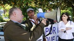 En la foto, de archivo, una protesta de la plataforma.