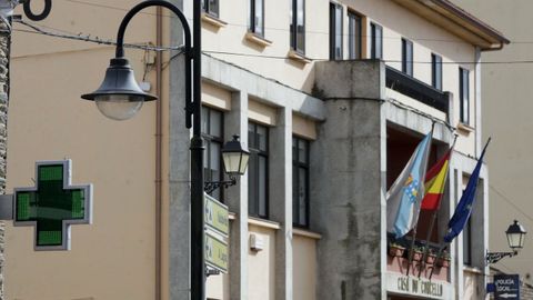 Fachada del concello de Valdovi�o, en una fotograf�a de archivo