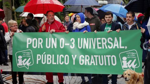 Un momento de la III �Marcha del Chupete� en Oviedo