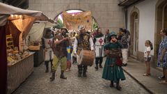 As arranc la Feira Medieval de Noia