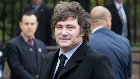 El presidente argentino, Javier Milei