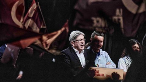 Mélenchon ha instado a Macron a encargarle formar gobierno y rechaza pactar con el centro