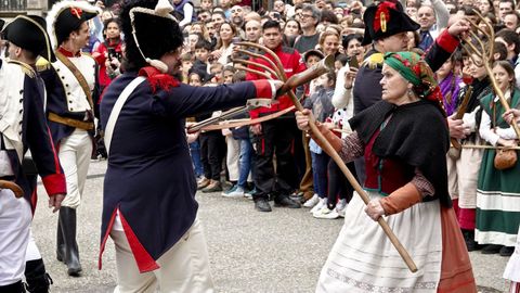 Fiesta de la Reconquista de Vigo en una imagen de archivo