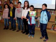 Algunos de los autores del libro �Canci�ns da terra�. 