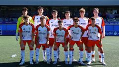 Alineacin del juvenil A del Real Oviedo 24/25