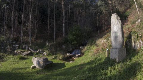 Ponteceso. O Couto. Cascadas Pozo da Se�ora do Couto.