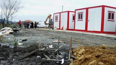 Un aspecto del poblado de As Lamas, en una imagen de archivo