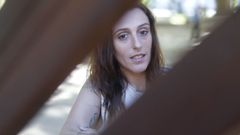 Silvia Montero, esposa de un recluso que cumple condena en el penal de Teixeiro